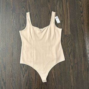 BNWT Tan Sleeveless Abercrombie Bodysuit